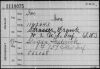 Civil War pension cards for Frederick Gigax Jr; and his widow Mary E. Gigax