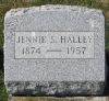 Jennie Skidmore Halley Tombstone Jennie Skidmore Halley Tombstone